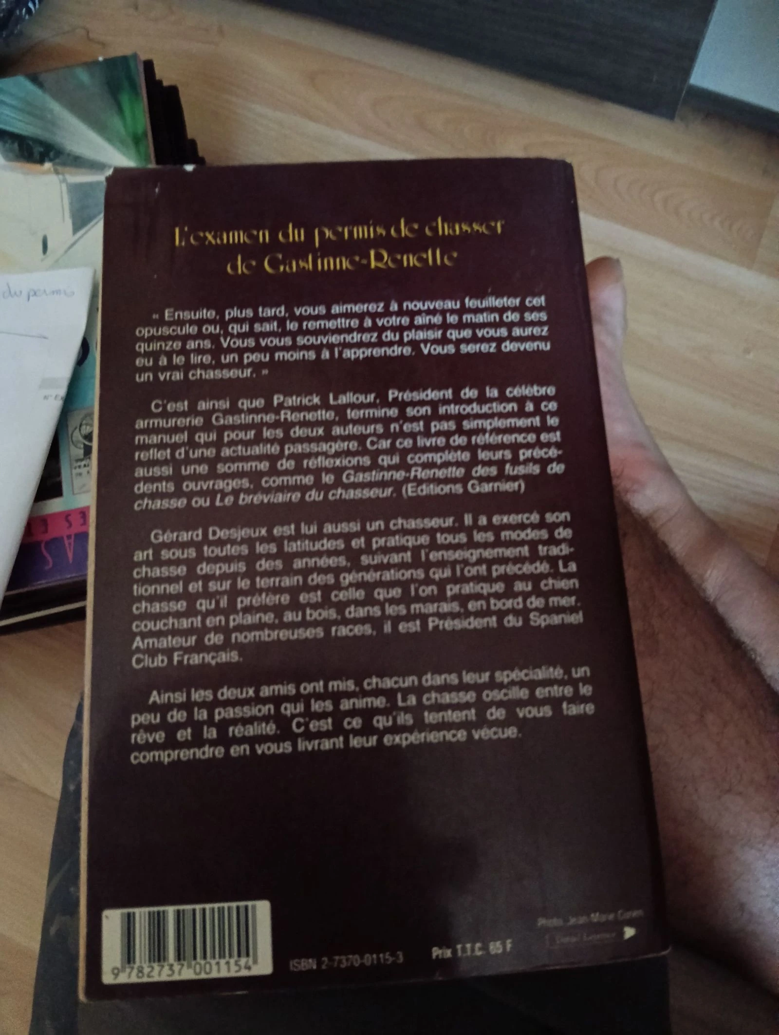 Livro Examen de permis de chasser – photo 2
